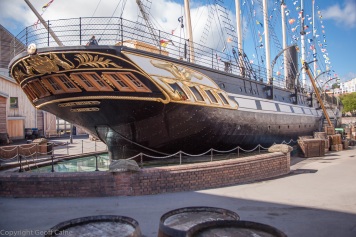 SS Great Britain from the stern.